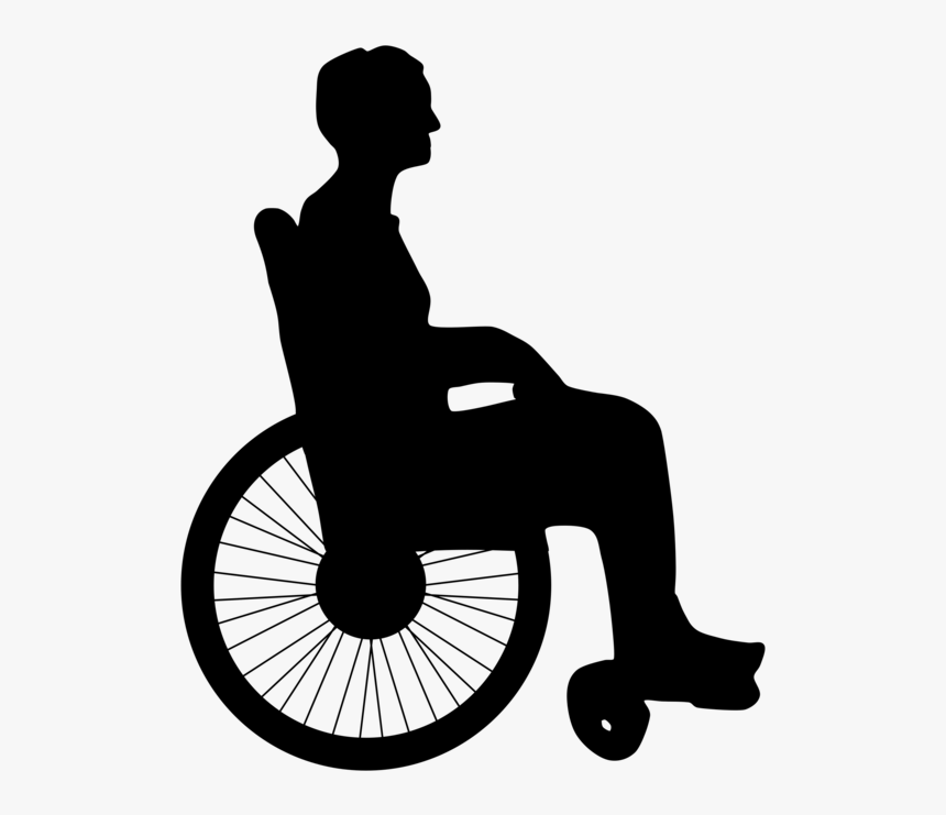 Human - Person In Wheelchair Clipart, HD Png Download, Free Download