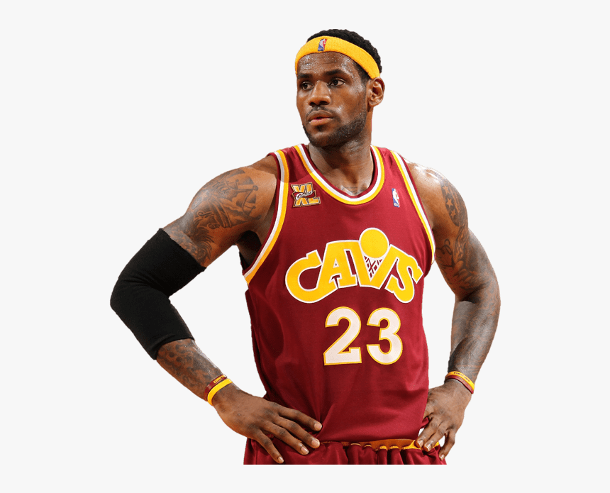 Lebron James Red - Lebron James Miami Vs Cleveland, HD Png Download, Free Download