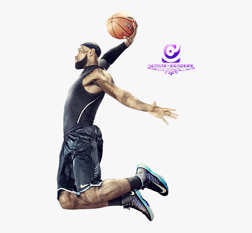 Lebron James Poster In Lakers - Lebron James Poster Dunk Lakers, HD Png Download, Free Download