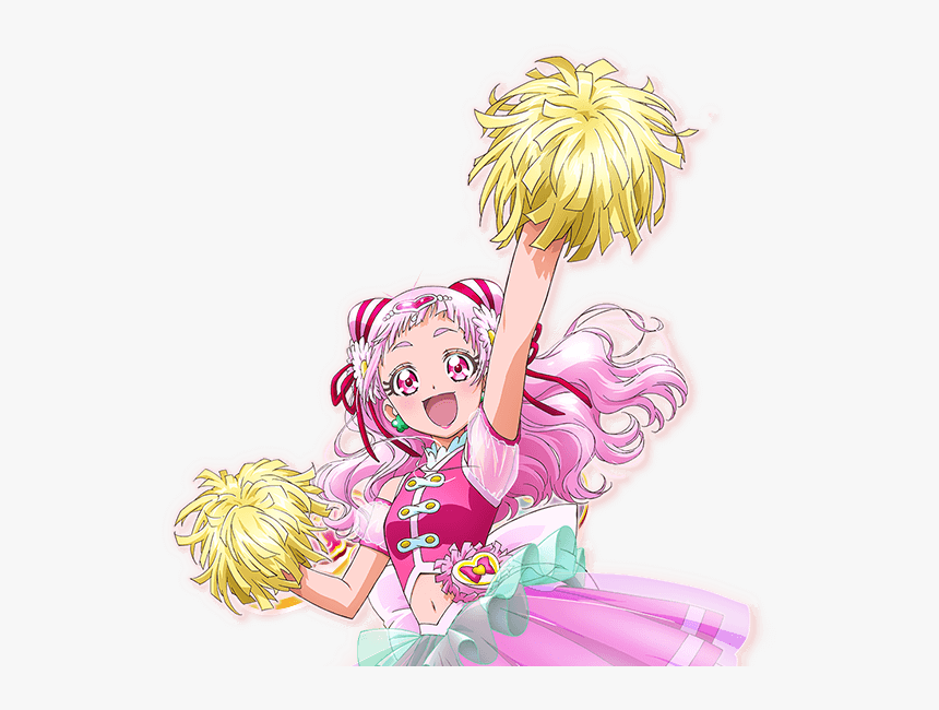 Transparent Yell Png - Hugtto Precure Pink Pre Cure Pass, Png Download, Free Download