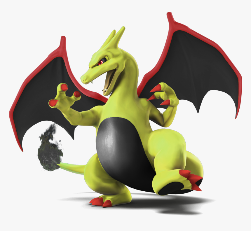 Transparent Haxorus Png - Super Smash Bros Charizard Palette, Png Download, Free Download