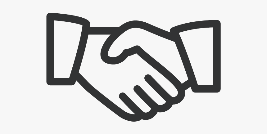 Affinity Lending Solutions Icon Black - Handshake Icon White Png, Transparent Png, Free Download