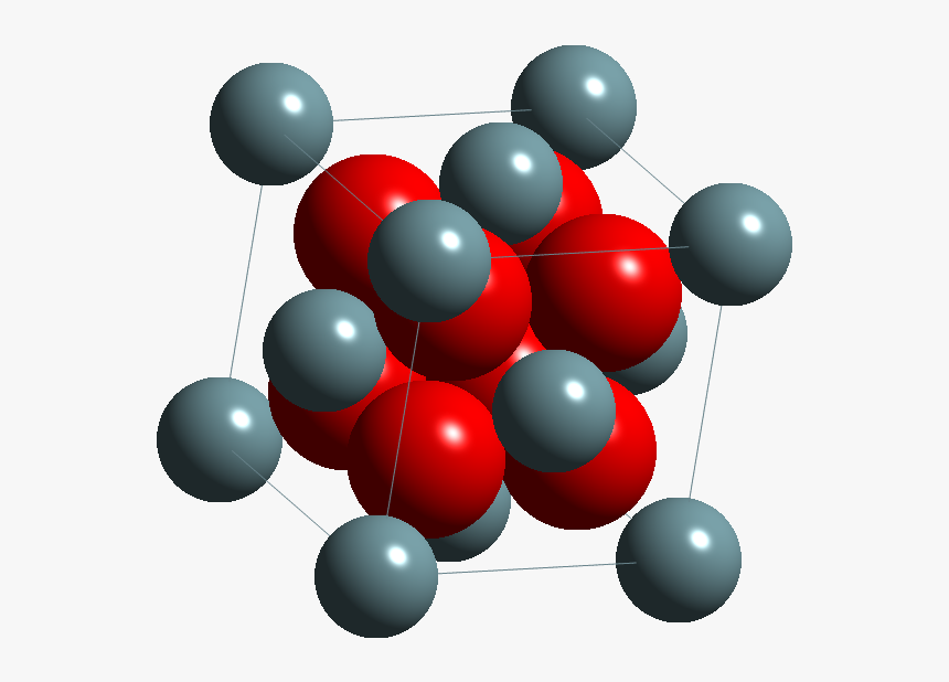 Calcium Fluorite Structure Of Uo2 - Uranium Dioxide Crystal Structure, HD Png Download, Free Download