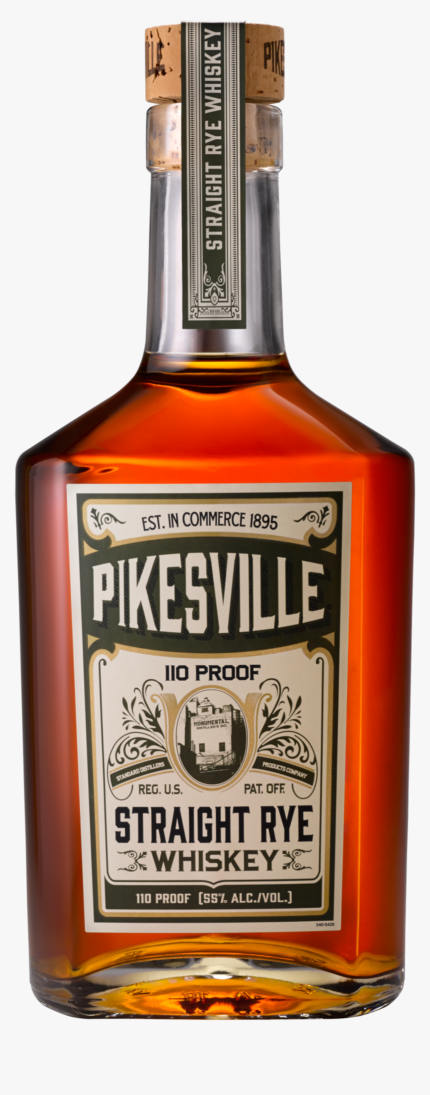 Pikesville-rye - Pikesville Straight Rye Whiskey, HD Png Download, Free Download