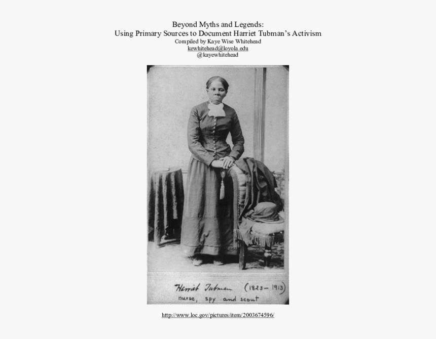 Harriet Tubman Full Body, HD Png Download, Free Download