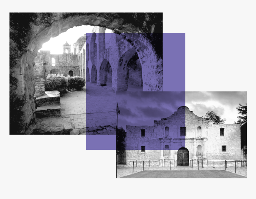 San Antonio Missions Header - The Alamo, HD Png Download, Free Download