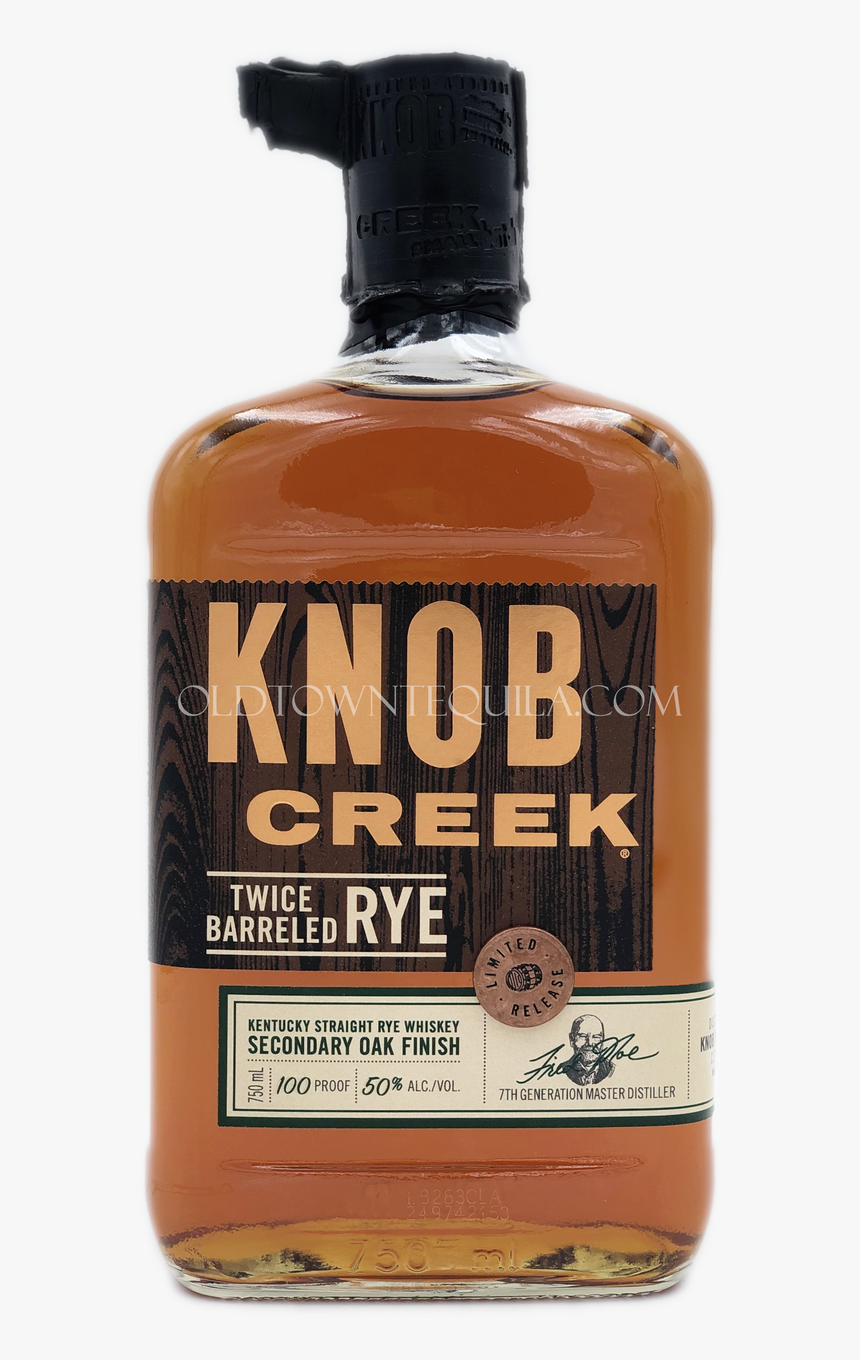 Knob Creek Twice Barreled Rye Whiskey - Grain Whisky, HD Png Download, Free Download