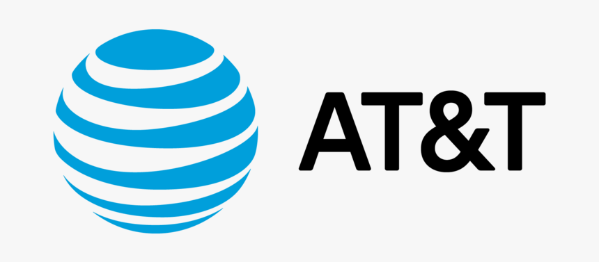 At&t Logo With Letters On Right - High Resolution At & T Logo, HD Png Download, Free Download