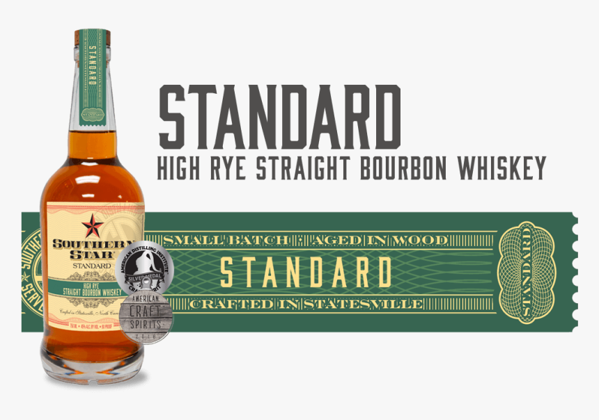Southern Star Standard High-rye Straight Bourbon Whiskey - Jim Beam, HD Png Download, Free Download