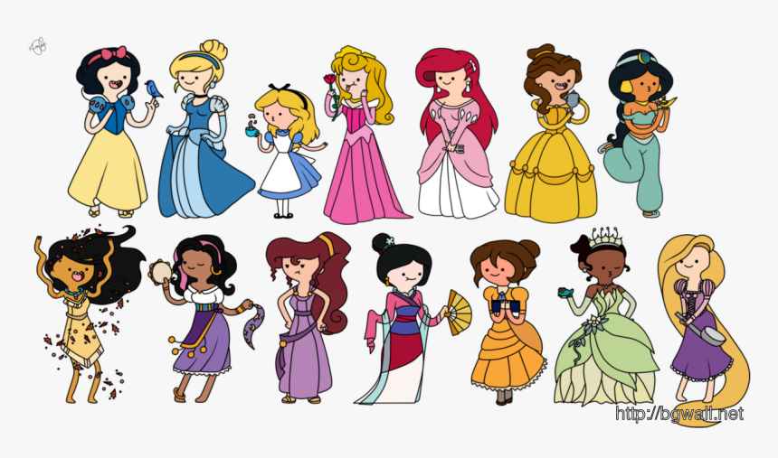 All Adventure Time Characters Picture - Adventure Time All Female Characters, HD Png Download, Free Download