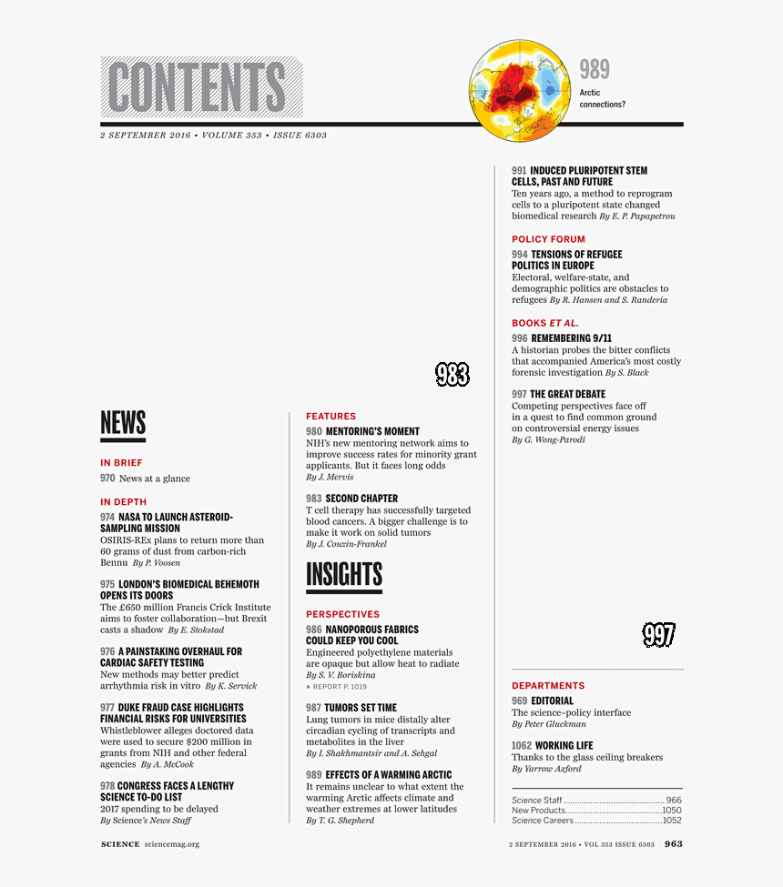 Table Of Contents Science Book, HD Png Download, Free Download