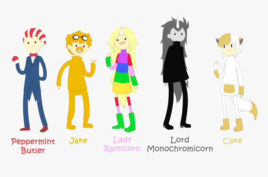 adventure time characters in human form