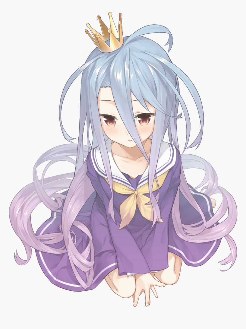 #anime #shiro #nogamenolife, HD Png Download, Free Download