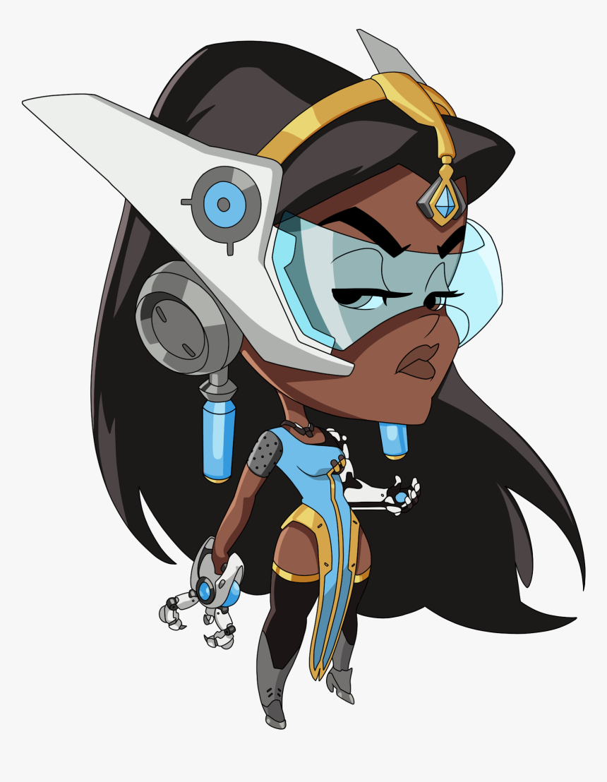 Overwatch Symmetra Cute Spray, HD Png Download, Free Download