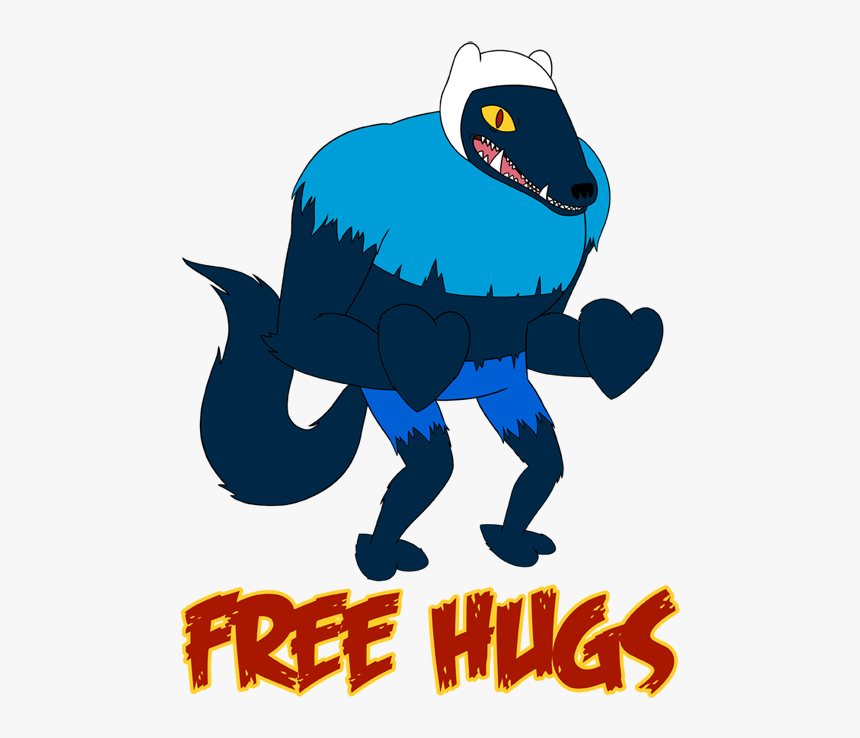 Finn Png -adventure Time Hug Wolf Finn , Png Download - Adventure Time Hug Wolf Finn, Transparent Png, Free Download