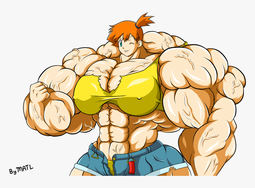 Pokemon Misty Muscle , Png Download, Transparent Png, Free Download