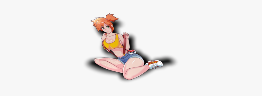 Misty Waifu Sticker - Cartoon, HD Png Download, Free Download