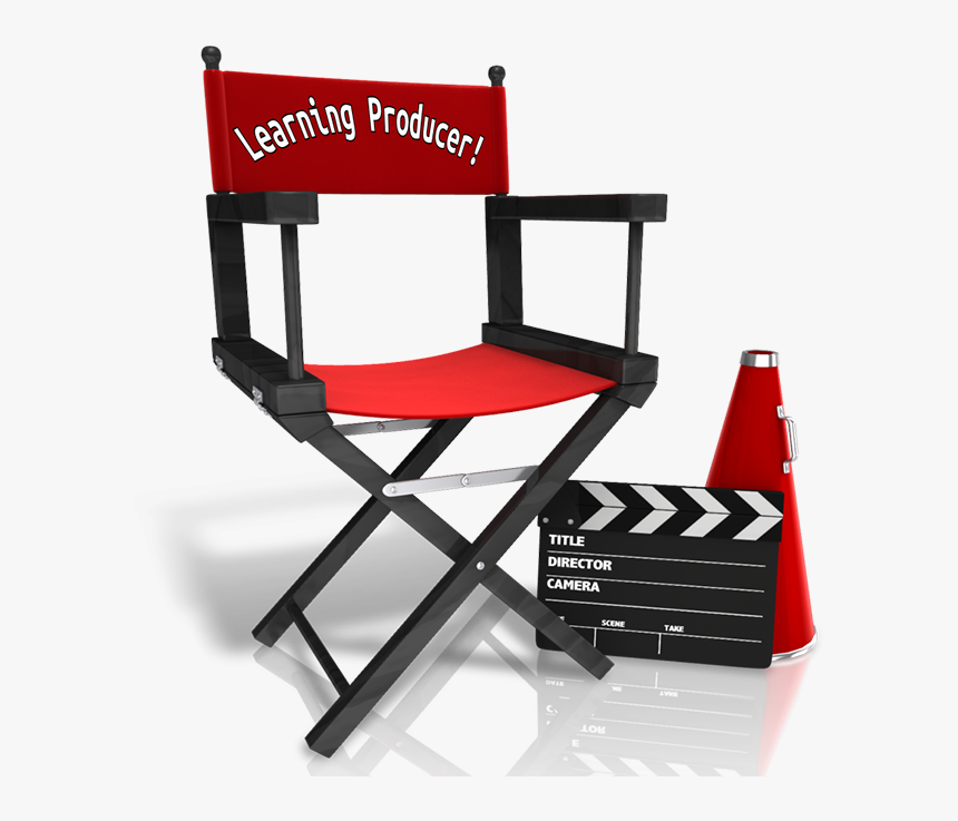 Learning Producer - Director Chair Free Png, Transparent Png, Free Download