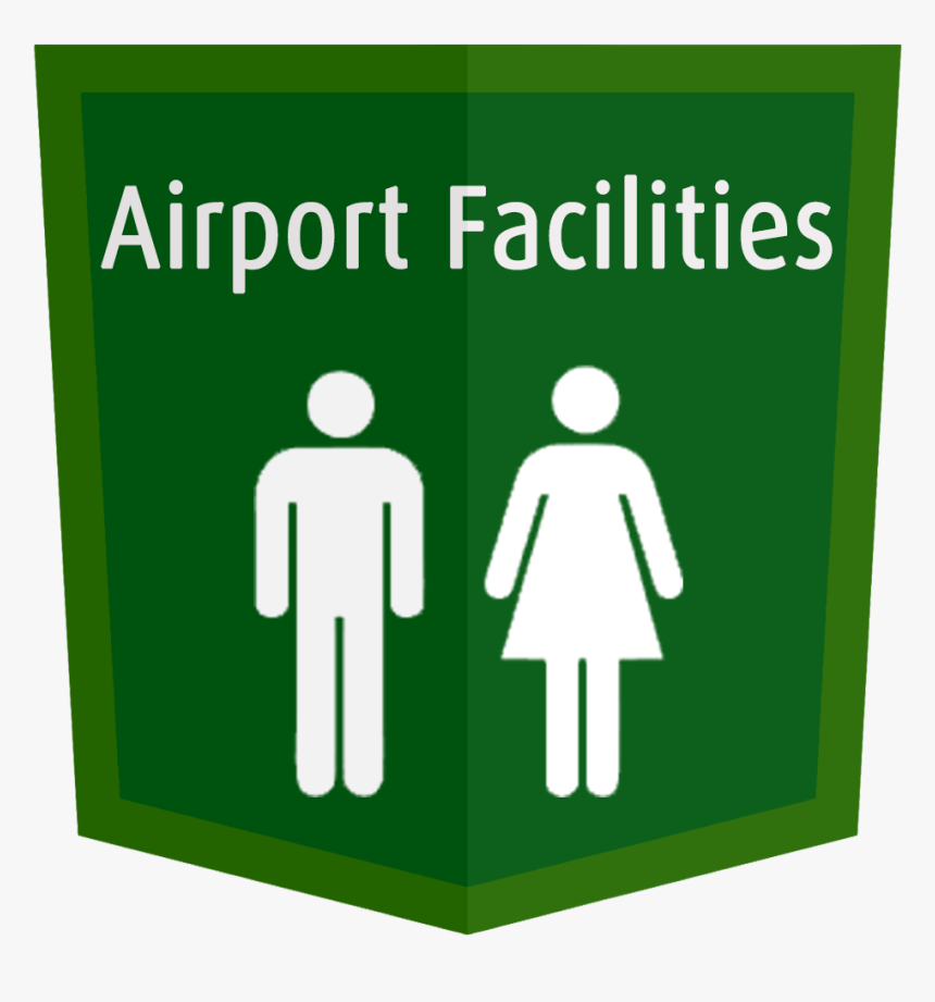 Transparent Airport Signs Clipart - Women, HD Png Download, Free Download