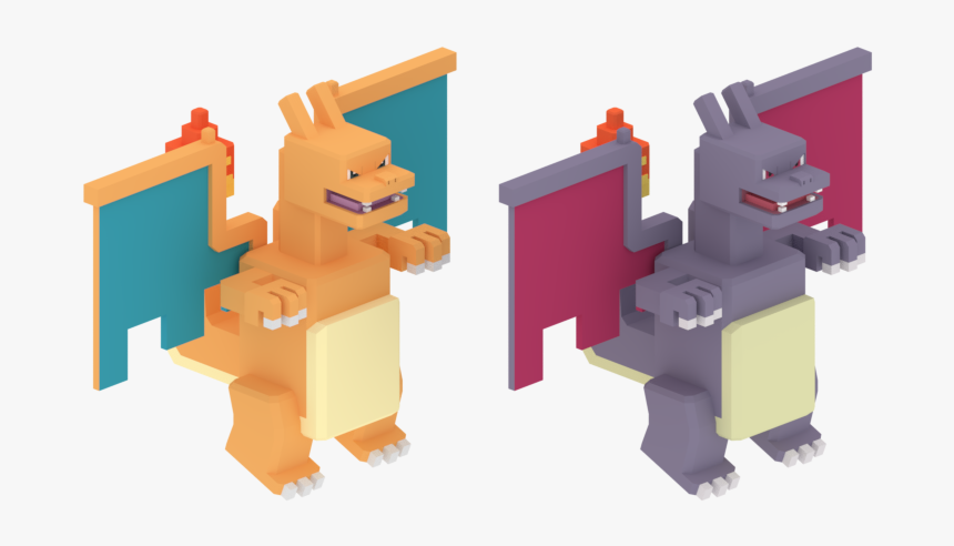 Download Zip Archive - Pokemon Quest Shiny Charizard, HD Png Download, Free Download