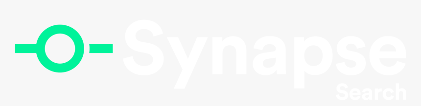 Synapse Search Logo Slim Reversed - Graphic Design, HD Png Download, Free Download