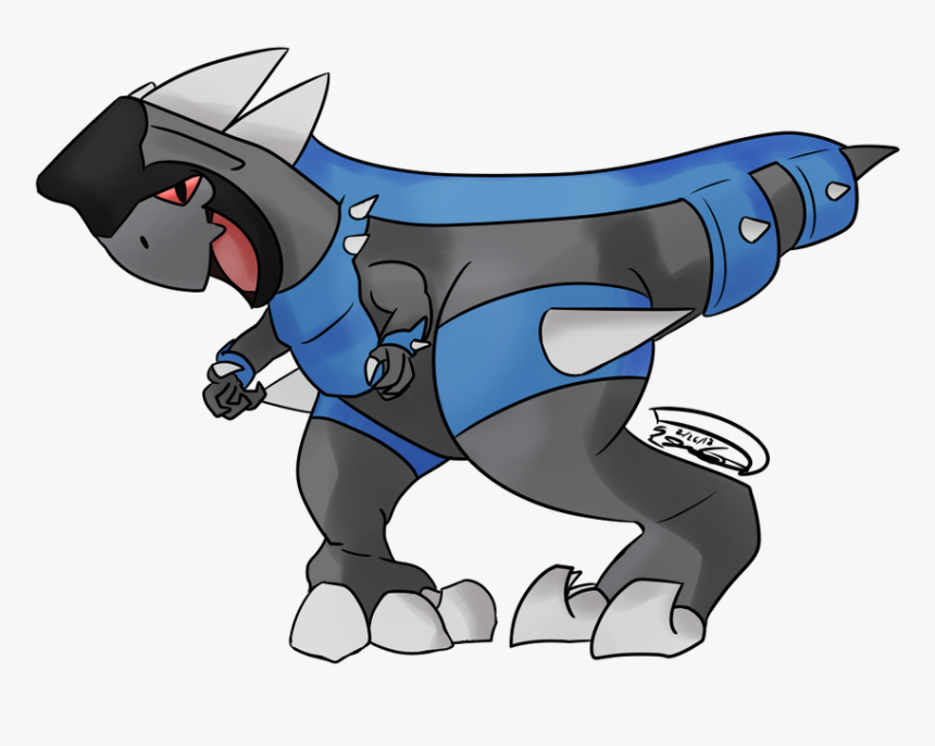 Luxray Png -265 Kb Png - Mega Rampardos, Transparent Png, Free Download