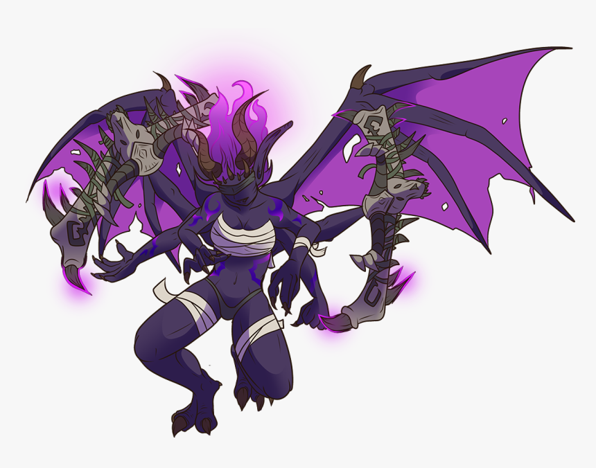 Demon Hunter Wow Png - Demon Hunter Metamorphosis Art, Transparent Png, Free Download