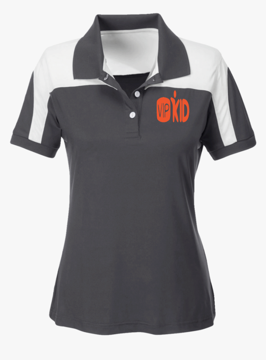 Vipkid Logo Embroidered Ladies Color Block Polo Png Two Tone Polo Shirt Design Transparent Png Kindpng