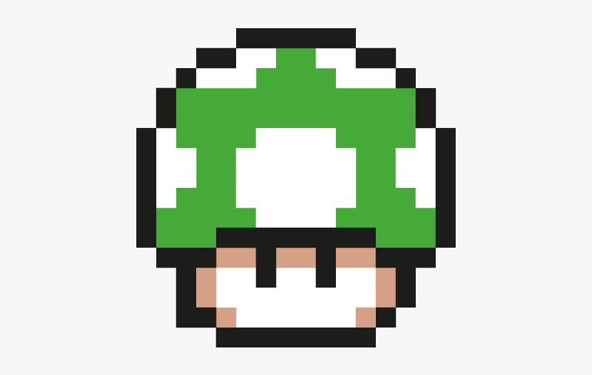 Pixel Super Mario Mushroom, HD Png Download, Free Download