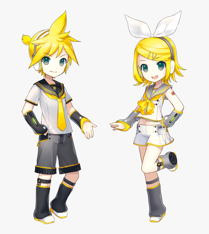 Transparent Rin Kagamine Png - Len Rin Kagamine, Png Download, Free Download
