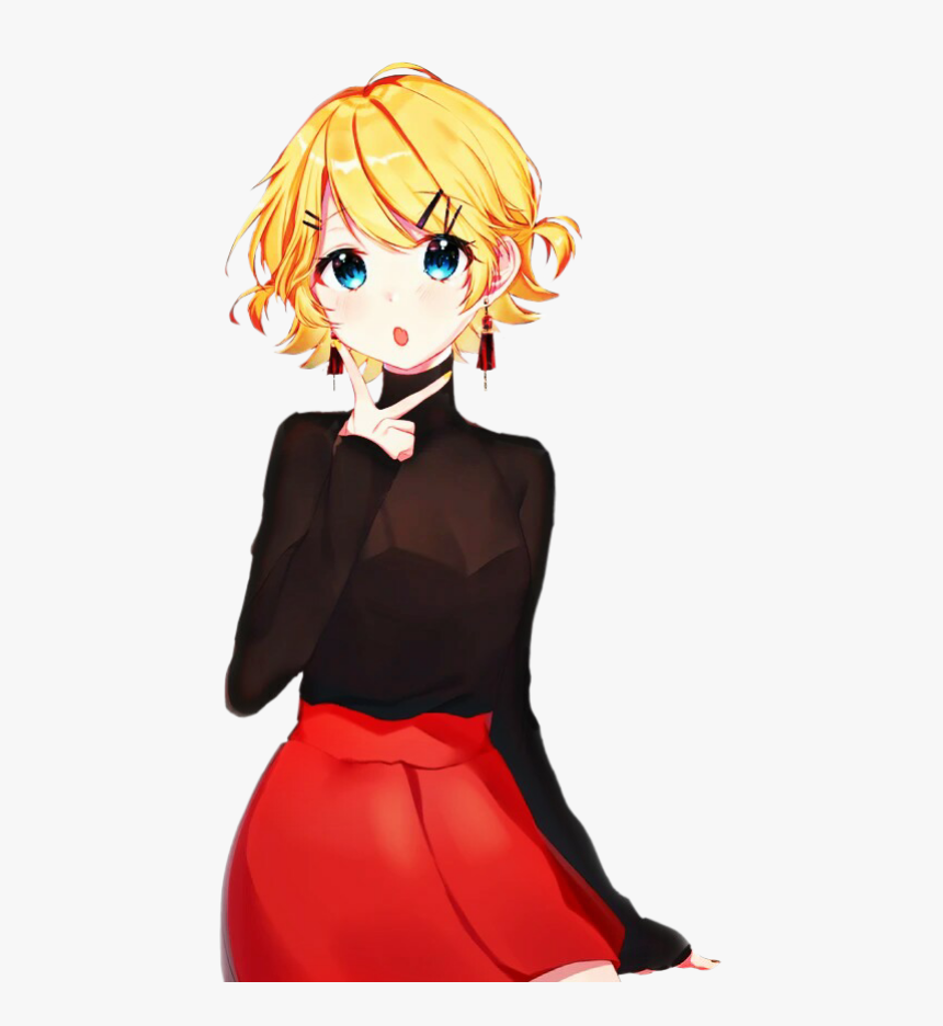 #rinkagamine #kagamine #rin #vocaloid #crypton #anime - Rin Kagamine Kawaii, HD Png Download, Free Download