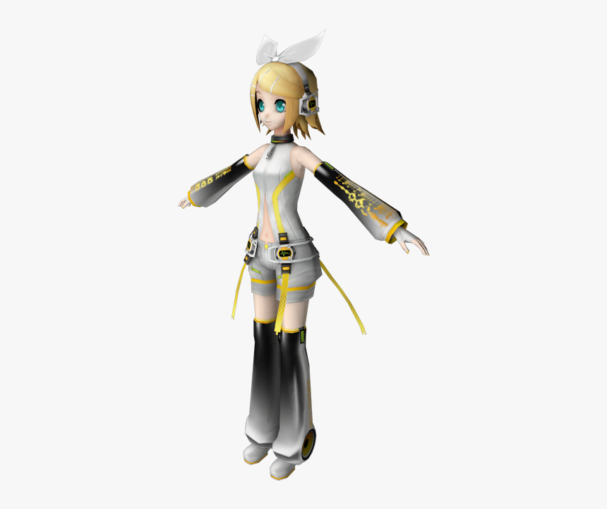 Download Zip Archive - Kagamine Rin Append Project Diva, HD Png Download, Free Download