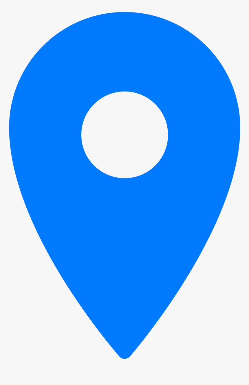 Marker Filled Icon - Address Icon Png Blue, Transparent Png, Free Download