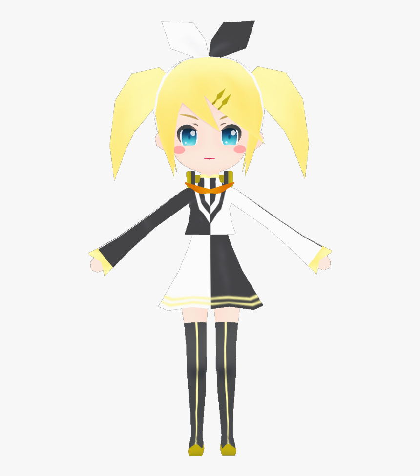 Rin Reactor Chibi By Colon - Cartoon, HD Png Download, Free Download