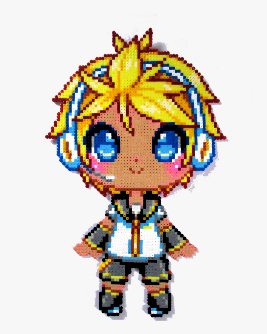 Thought I Would Also Upload A Clean Version Of The - Rin Kagamine Pixel Art, HD Png Download, Free Download