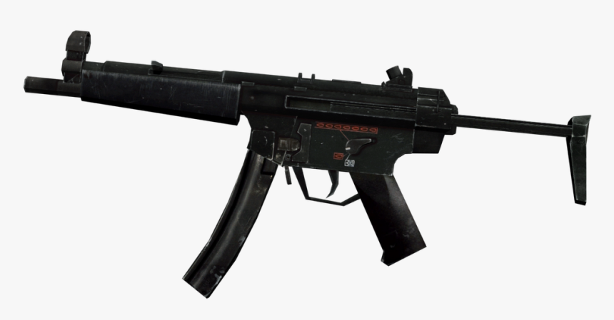 Mp5 Skin For Call Of Duty 4, HD Png Download - kindpng