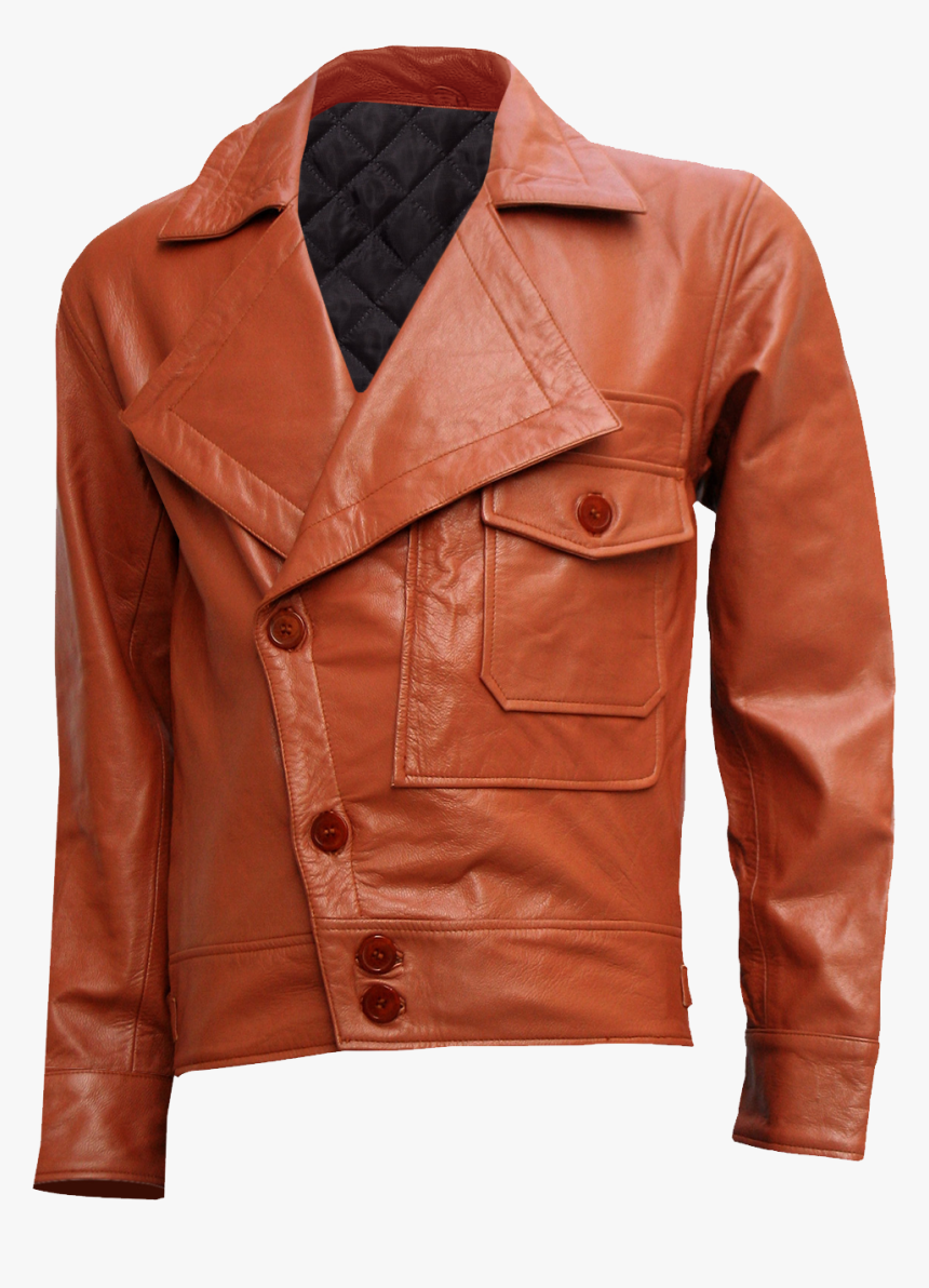 Leather Jacket Png - Di Caprio Aviator Jacket, Transparent Png, Free Download