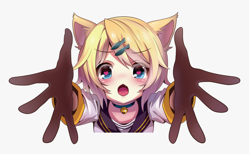 Rin Kagamine Cat Girl, HD Png Download, Free Download