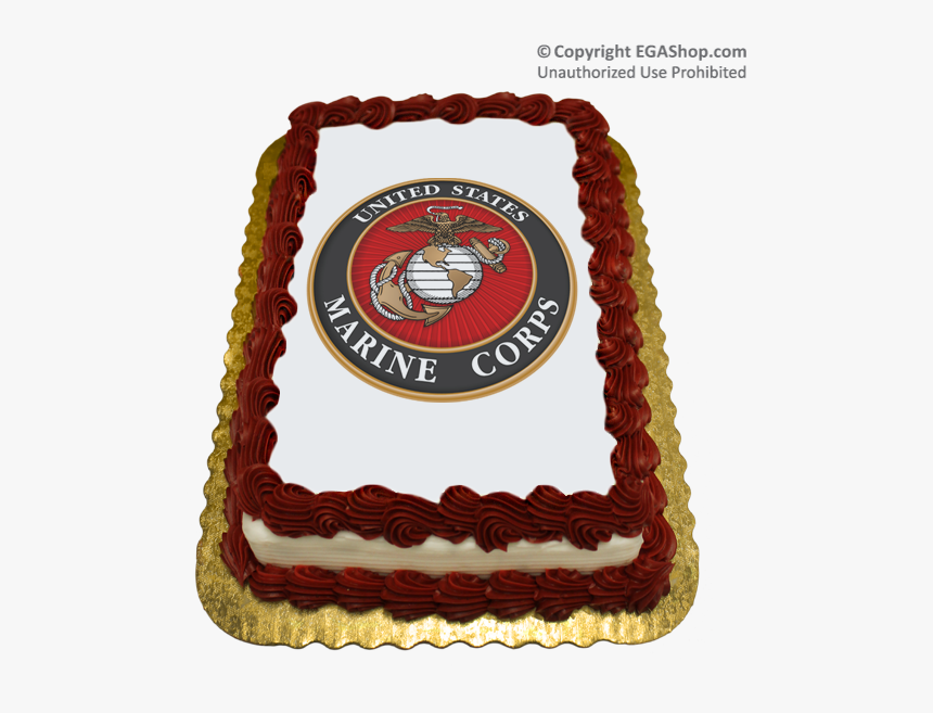 Us Marine Corps Cake, HD Png Download, Free Download