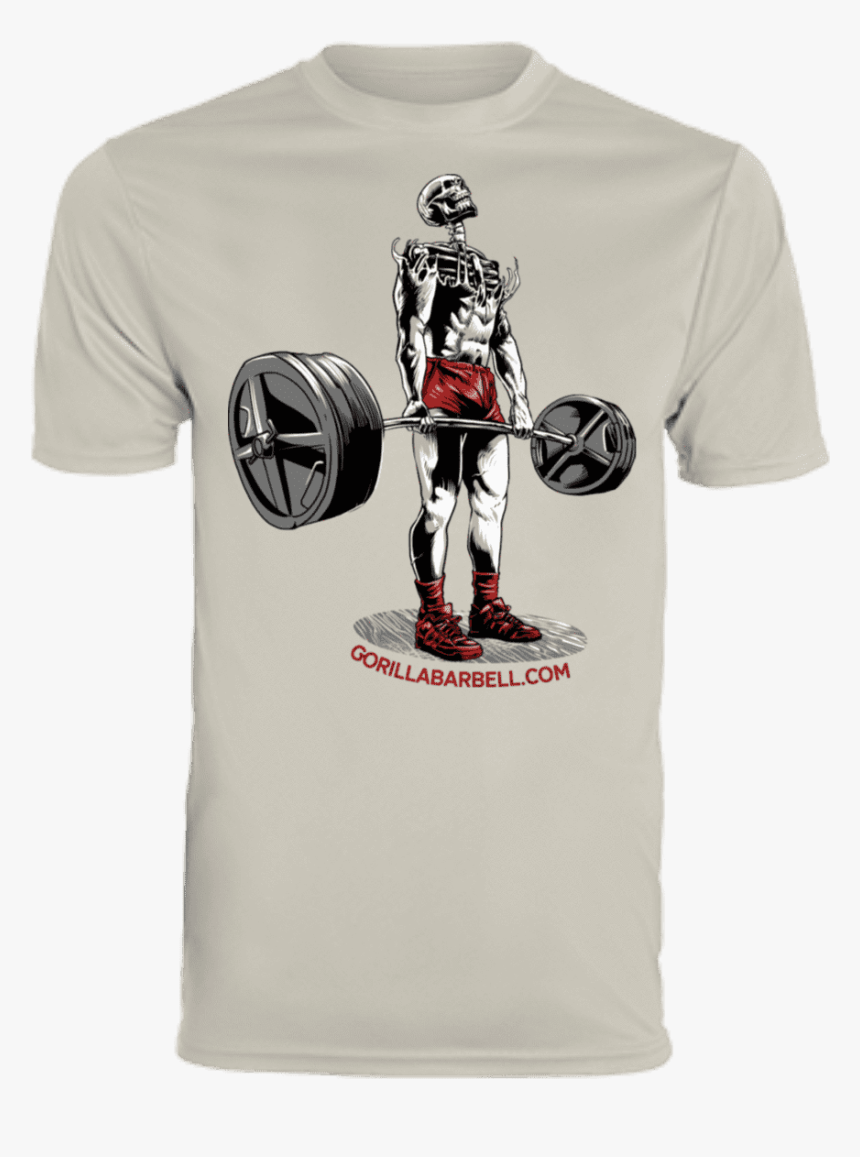 T-shirts Silver Grey / S Dead Man"s Lift Performance - Captain America, HD Png Download, Free Download