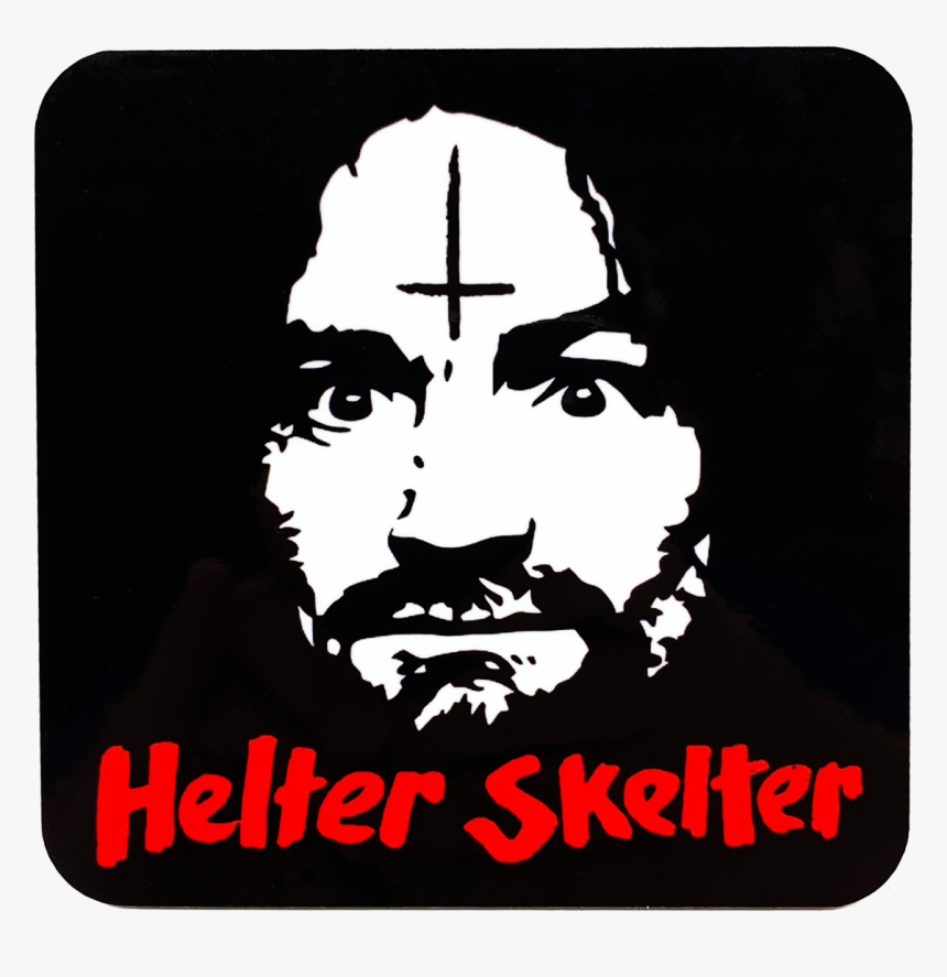 Charles Manson Helter Skelter Drink Coaster - Charles Manson Helter Skelter Logo, HD Png Download, Free Download