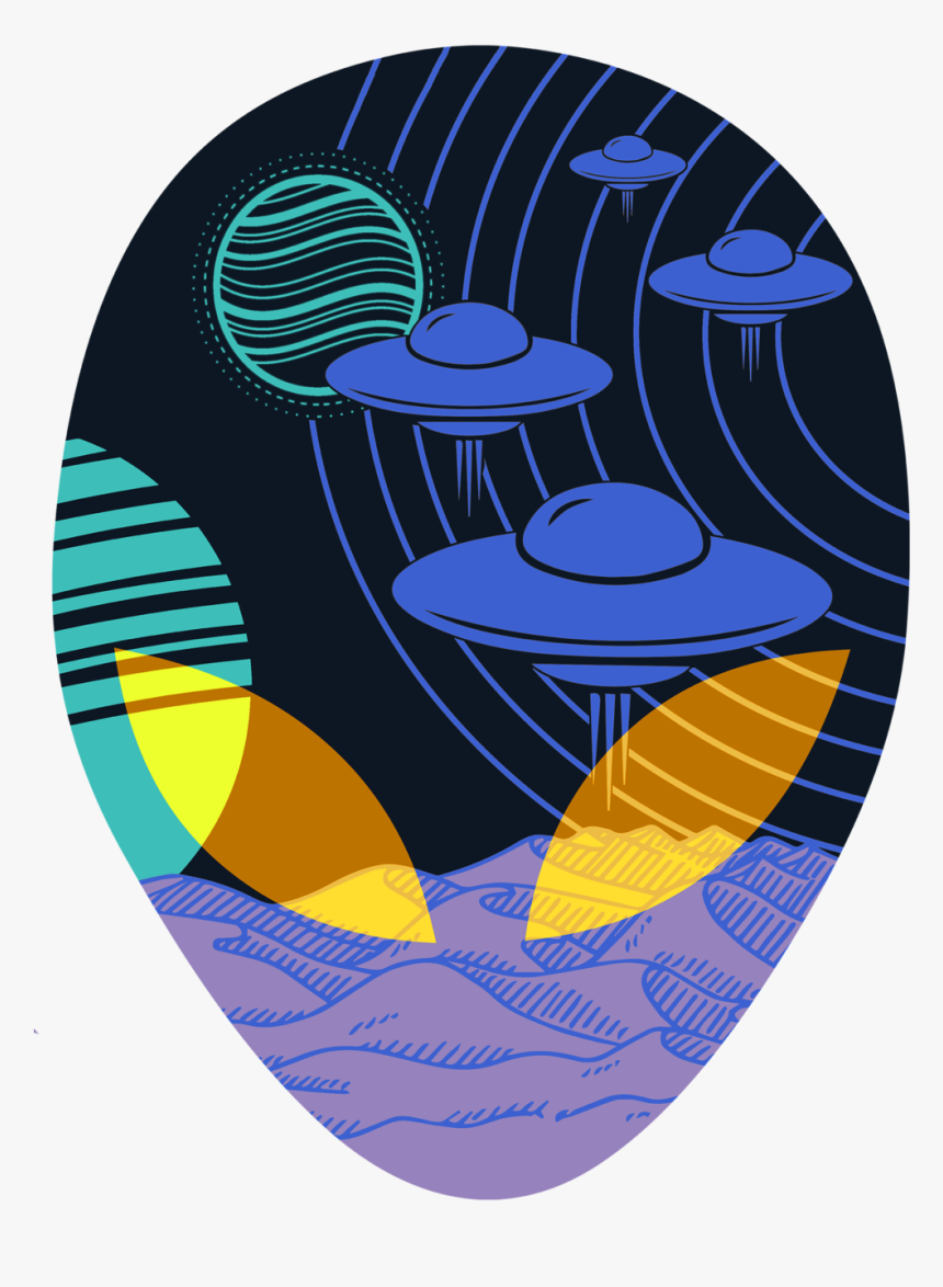 Alien Head Invasion 2500px - Circle, HD Png Download, Free Download