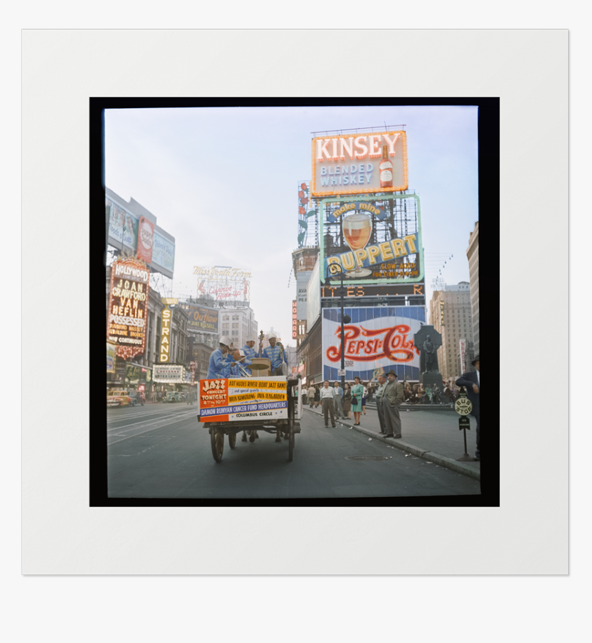 Times Square Colorized, HD Png Download, Free Download