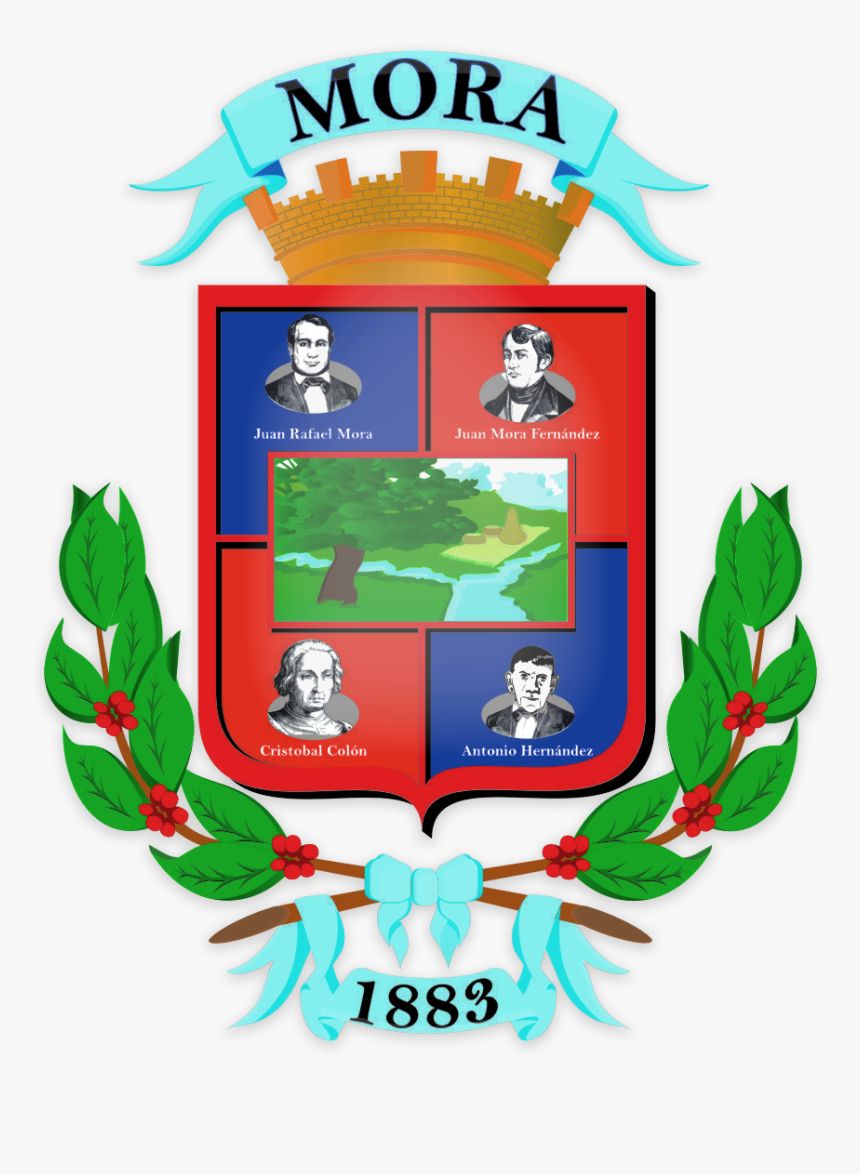 Escudo Cantón De Mora - Canton De Mora, HD Png Download, Free Download