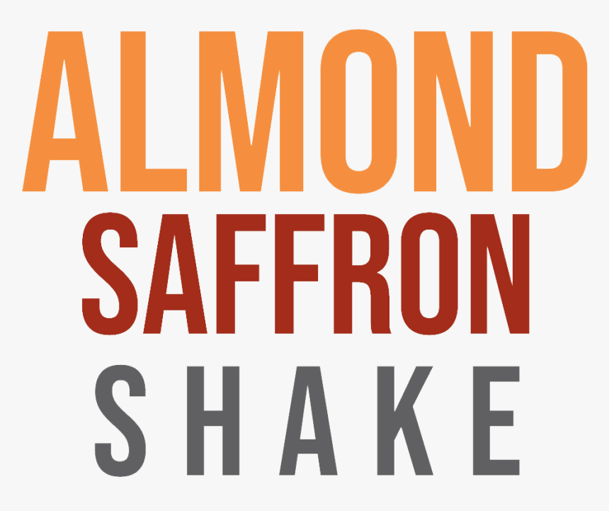 Zago Almond Saffron Shake - Poster, HD Png Download, Free Download