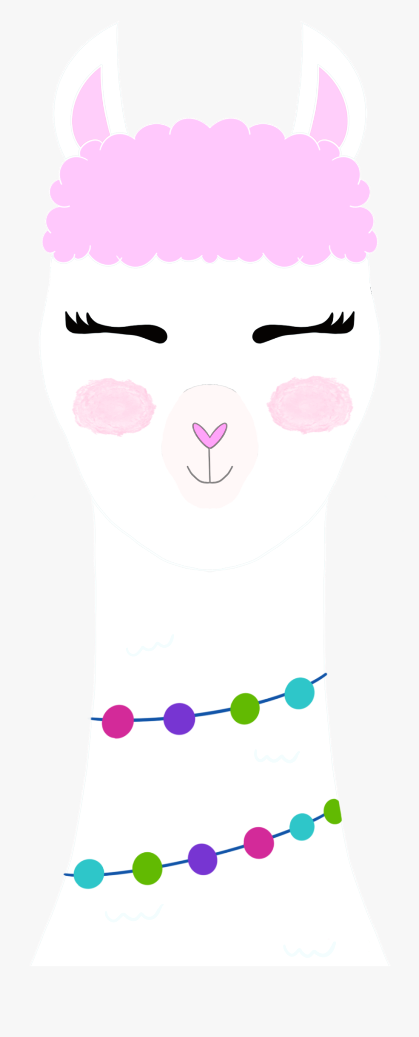 Llama Artwork From Hello Creative Family - Cartoon, HD Png Download, Free Download