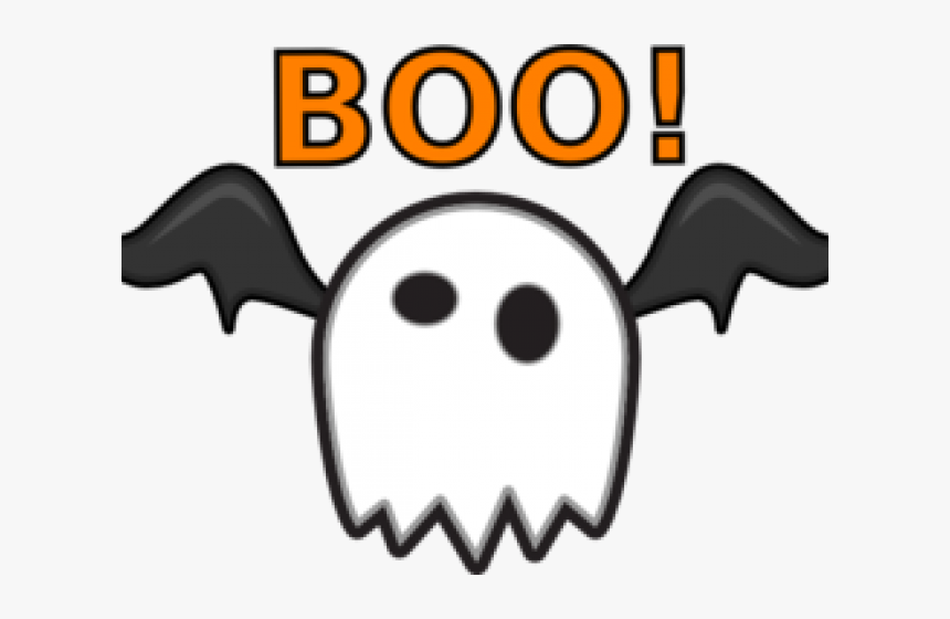Boo Ghost Clipart - Cartoon Monster Drawing, HD Png Download, Free Download