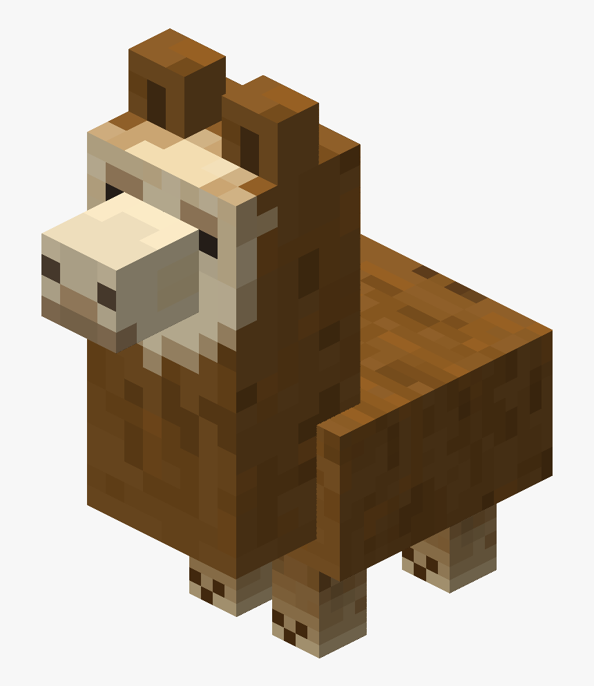 Baby Brown Llama In Minecraft, HD Png Download, Free Download