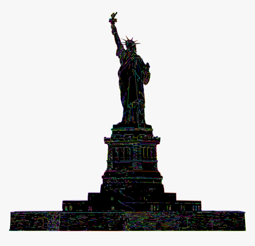 Building,city,memorial - Statue Of Liberty, HD Png Download, Free Download