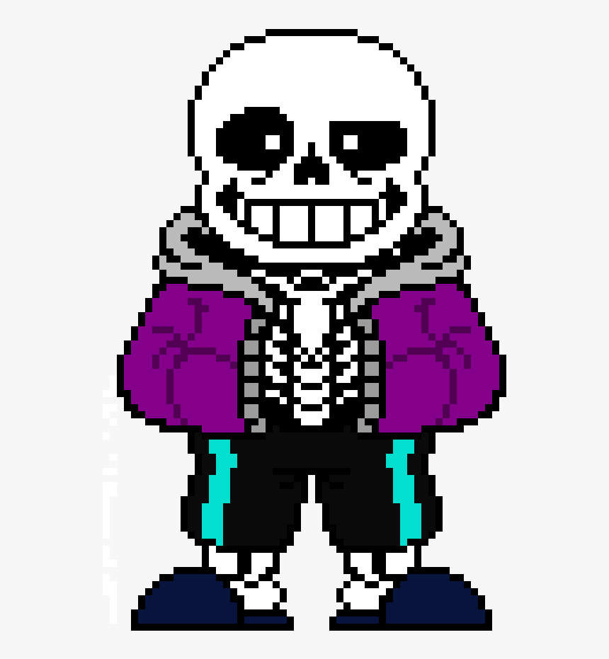 Pixel Art De Sans, HD Png Download, Free Download